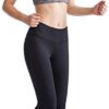 Oalka Women's Yoga Capris Running Pants