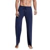 Lu's Chic Men's Pajama Pants Long Yoga Bottoms