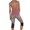 Open Back Yoga Tops also Gym Shirts