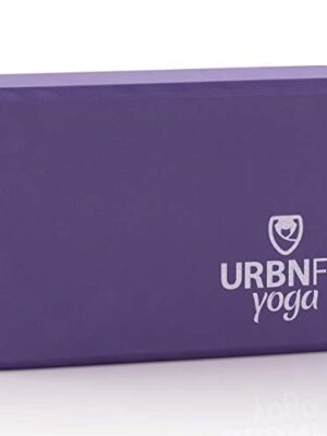 URBNFit Yoga Block - 1PC - Moisture Resistant High Density