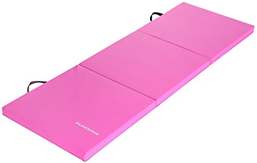 BalanceFrom 2" Thick Tri-Fold Folding Exercise Mat
