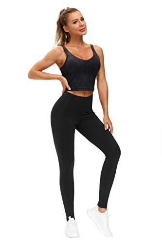 31ixSyxMGWL THE GYM PEOPLE Thick High Waist Yoga Pants with Pockets