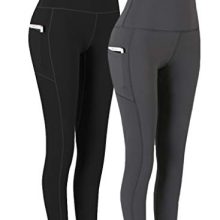 Fengbay 2 Pack High Waist Yoga Pants