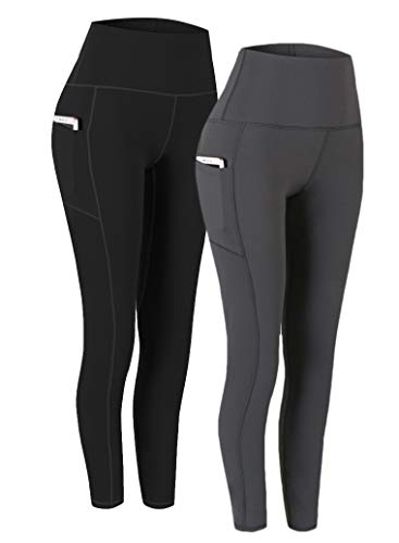 Fengbay 2 Pack High Waist Yoga Pants
