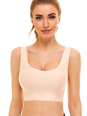 UOTJCNR Women's Seamless Wireless Invisible Bra