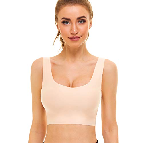 31lYT9dL1XL UOTJCNR Women's Seamless Wireless Invisible Bra