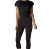 icyzone Open Back Workout Top Shirts