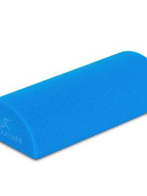 ProsourceFit Flex Foam Half-Round Rollers 12” for Muscle Massage