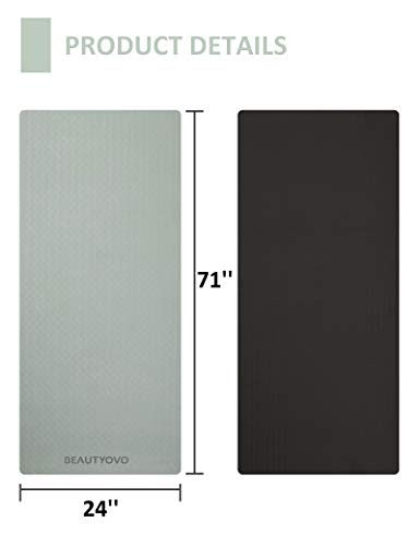 Extra Thick Yoga Mat Double-sided Non Slip