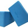 Teeyar Yoga Block Strap Set 2 Pack Odorless EVA Foam