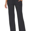 Yoga Pants with Pockets Straight-Leg Loose Comfy