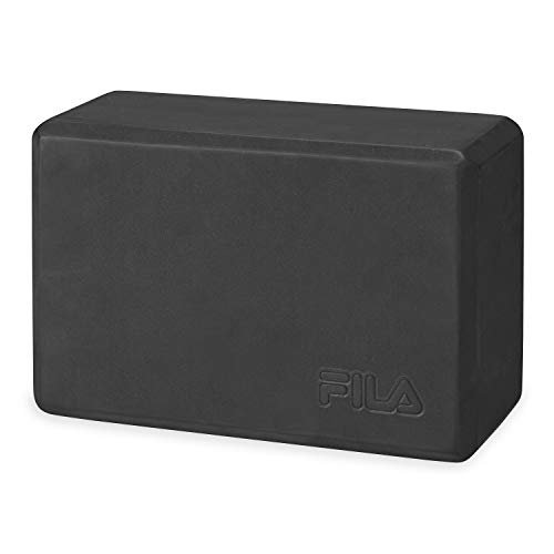 Practice with Durable EVA Foam Blocks for Support, Balance, and Stability in Yoga, Pilates, Barre, and More 1 FILA Accessories Yoga Block - EVA Foam Blocks for Support