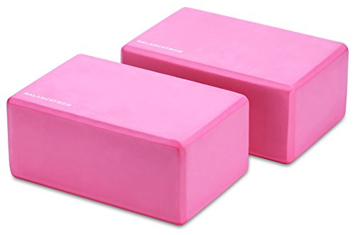 31pGeglyeYL BalanceFrom GoYoga Set of 2 High Density Yoga Blocks