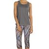 Women Yoga Tops Activewear Open Back
