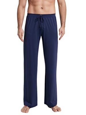 Lu's Chic Men's Pajama Pants Long Yoga Bottoms