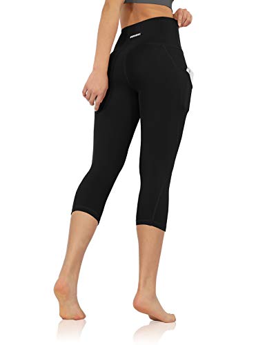 31qBv-y28xL ODODOS Women's High Waisted Yoga Capris with Pocket