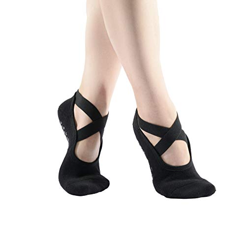 31r75yvqPZL Pauboland Women's 6-Pack Black Padded Cushion Non-Slip