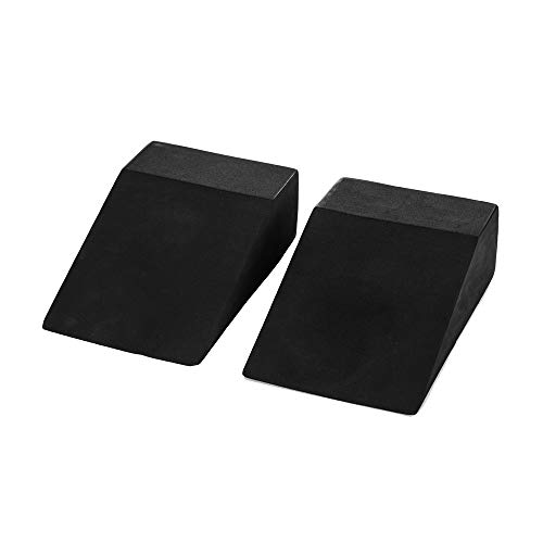 StrongTek Yoga Foam Wedge Blocks for Women (Pair) Soft 1 StrongTek Yoga Foam Wedge Blocks for Women (Pair) Soft
