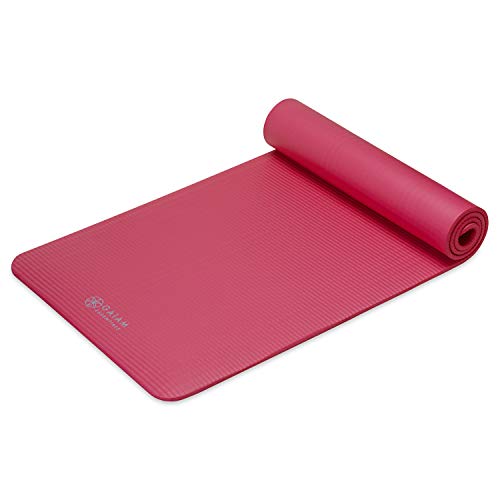 31ry23BQgUL Workout: Essentials Thick Yoga Mat with Easy-Cinch Strap