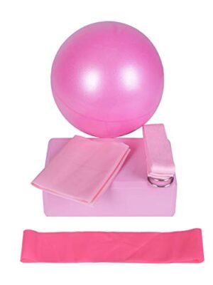 Yoga Beginner Equipment Sets Mini Ball Pilates Circles