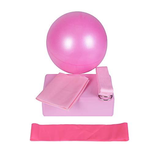 Yoga Beginner Equipment Sets Mini Ball Pilates Circles