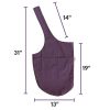 Yoga Mat Tote Sling Carrier w/Large Side Pocket