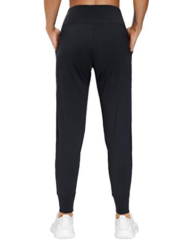 31timjuj1kL Yoga Joggers Pants with Pockets Athletic Leggings Tapered Lounge Pants