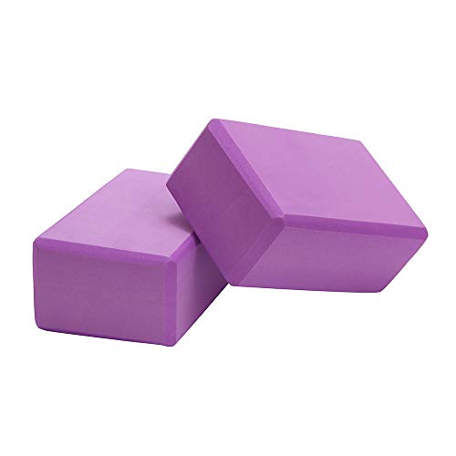 31vA9iec2-L Yoga Blocks 2Pack Set for Women 9" 6" 3" High Density