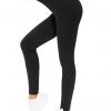 THE GYM PEOPLE Thick High Waist Yoga Pants with Pockets