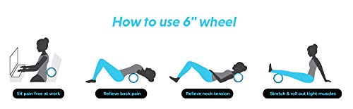 31yjn0TVLHL.SL1500 Roller Buddy Yoga Wheel Back Wheel- Yoga Equipment