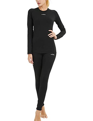 COOLOMG Compression Shirt + Leggings Thermal Set