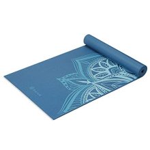 Gaiam Yoga Mat Premium Print Extra Thick Non Slip Exercise