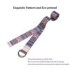 Yansyi Yoga Strap (6ft), Eco-Printed Durable Premium