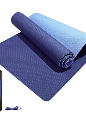 Non Slip TPE Yoga Mats Pilates and Floor Exercises