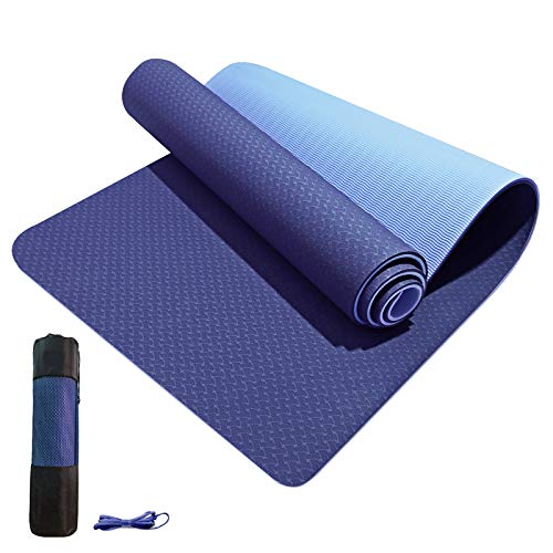 Non Slip TPE Yoga Mats Pilates and Floor Exercises 1 Non Slip TPE Yoga Mats Pilates and Floor Exercises