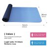 Non Slip TPE Yoga Mats Pilates and Floor Exercises