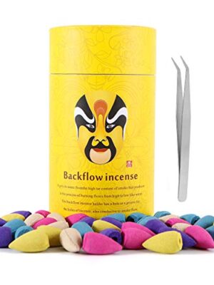 Waterfall Backflow Incense Cones 80 Pcs Variety Pack