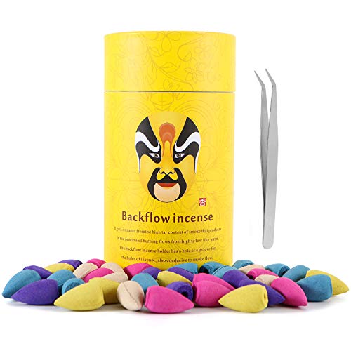 Waterfall Backflow Incense Cones 80 Pcs Variety Pack