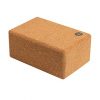 Manduka Cork Yoga Block, Resilient Material, Portable Fit