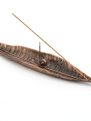 Incense Holder Leaf Boat, Vifoulal Incense Stick Holder