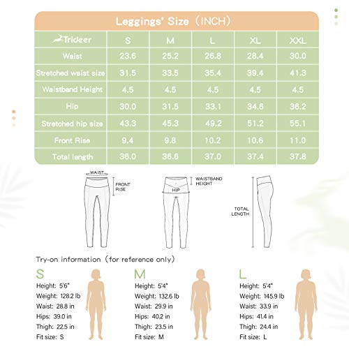 412iff94J4L.SL1500 Trideer Classic Yoga Leggings