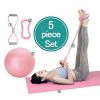 Yoga Exercise Set Professional Elastic Sit Up Pull Rope Shape Body