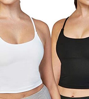 DEVOPS Women's 2-Pack Padded Sport Bra