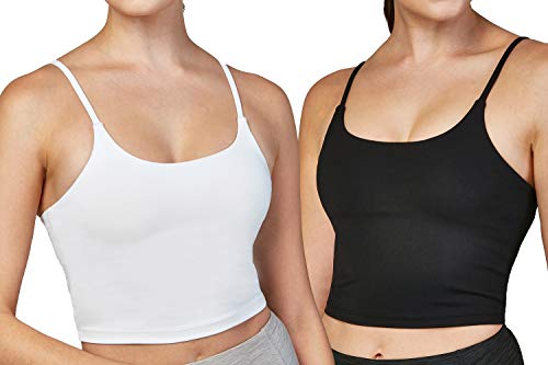 DEVOPS Women's 2-Pack Padded Sport Bra