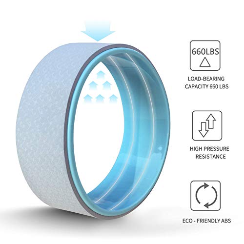 Yoga Wheel Set for Muscle Relaxation and Stretching