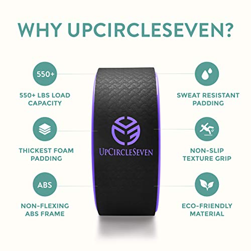413biTdMRsL UpCircleSeven Yoga Wheel Strongest