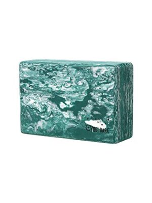 Yogi Bare Non Slip Foam Yoga Block - Improves Balance and Support