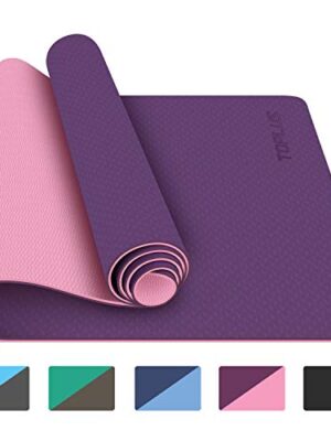 TOPLUS Yoga Mat, 1/4 inch Pro Yoga Mat TPE Eco