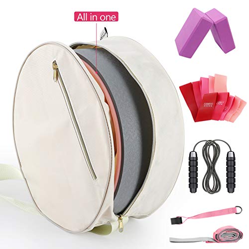 413tyjsy0tL π§ββοΈ Ultimate Yoga & Back Relief Set β 11-in-1 Yoga Wheel Kit for Stretching & Strengthening! πͺβ¨