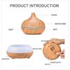 Essential Oil Diffuser Wood Grain Aromatherapy